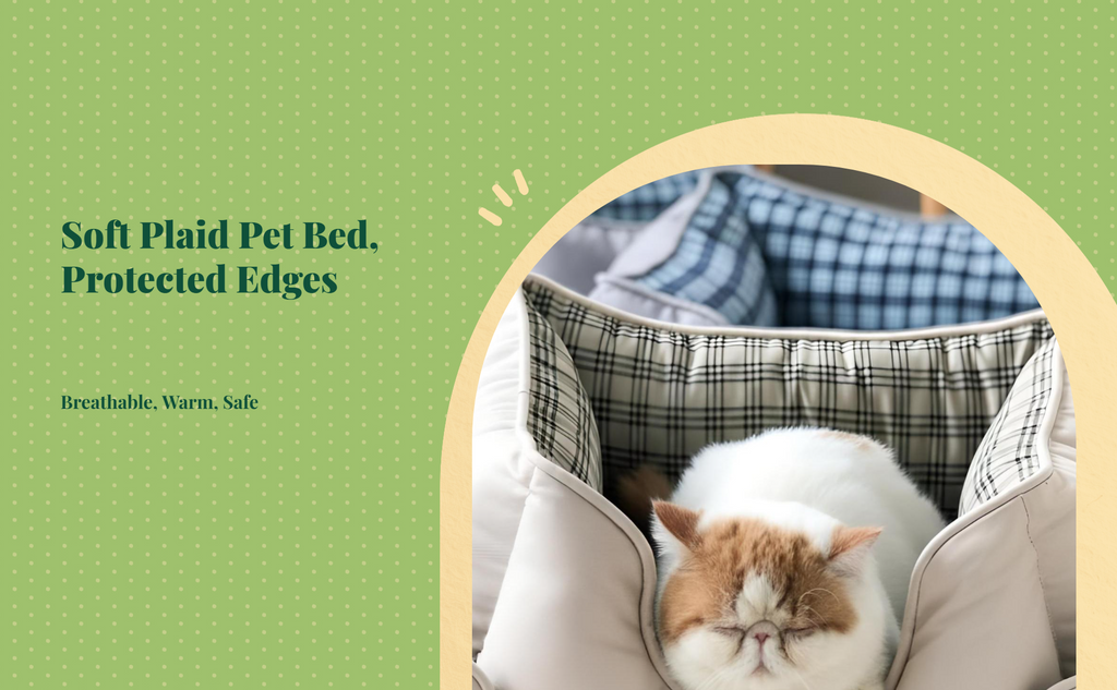 Washable non-slip pet bed