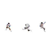 3 Pieces 1:64 Astronaut Figure Desktop Decor Display Item for Desk Decoration