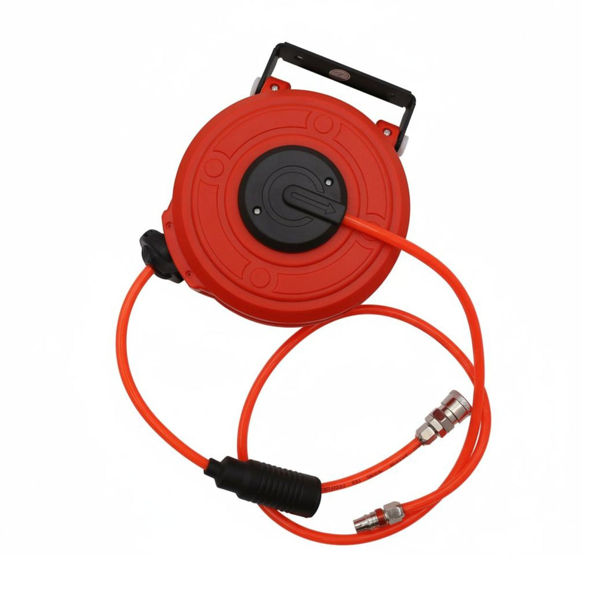 Retractable Air Hose Reel Shock Resistant ABS Mini Pneumatic Hose Reel