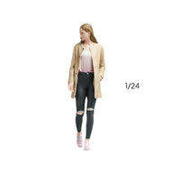 Scale Model Woman Finely Detailed Resin Character Figure for Hobbyists