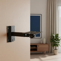 2 Pieces Speaker Wall Mount Retractable Arm Audio Accessory High Weight Capacity