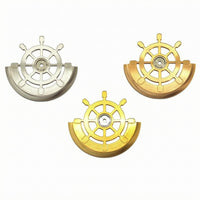 Ship-Wheel Rotor Customized exposedSpoke Rotor Stainless Steel