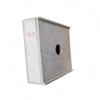 Piano String Box Light Gray Organizer Circular Cutout