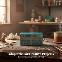 Oil-Based Carving Clay Reusable Sculpting Medium No Shrinkage for Workshop, Home