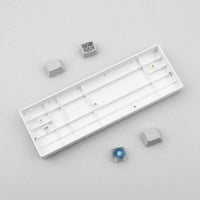 60% Keyboard Case Plate & PCB Mount Compatible GH60 Plastic Case GH60 Plastic Shell Lightweight Poker2 Keyboard Base for DIYers