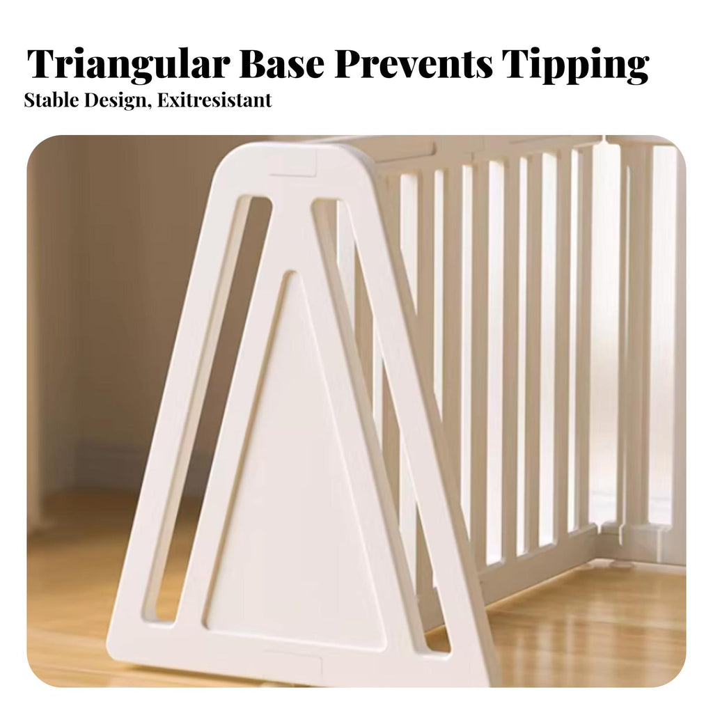 adaptable Puppy Gate Configurable Shape Dog Playpen Easy Assembly for Indoor, Home