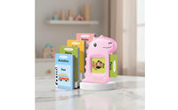 Bilingual Talking Flashcard Set No-Screen Design for Preschoolers