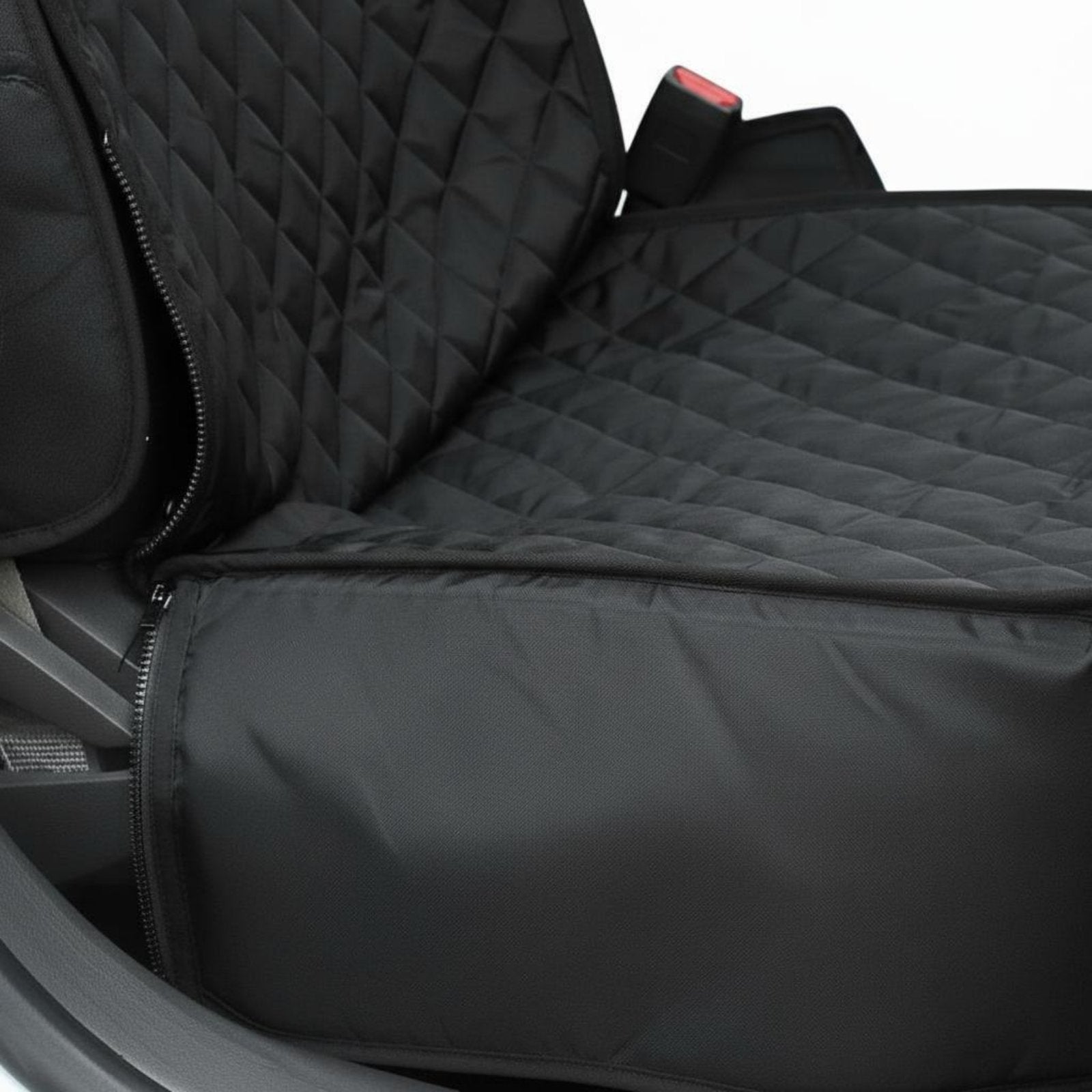 2-in-1 Dog Waterproof Front Seat Pet Booster Machine Washable Quilted Dog Car Basket for Small Dogs, Cats