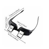 Lazy Reader Glasses Reduces Neck Strain Horizontal Prism Spectacles