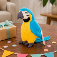 Macaw Stuffed Creature Cute Macaw Stuffed Toy Decorative for Children