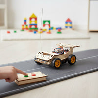 DIY Wireless Control Car Kit Develops Problem-Solving Skills Wireless Control Vehicle Kit Educational Toy High-Quality Materials