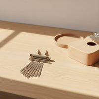 8 Pieces 8 Note Kalimba Tines Clear Sound Mini Thumb Piano Easy to Play
