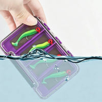 Fishing Hook Storage Case Secure Compartments Multi-Compartment Fishing Case