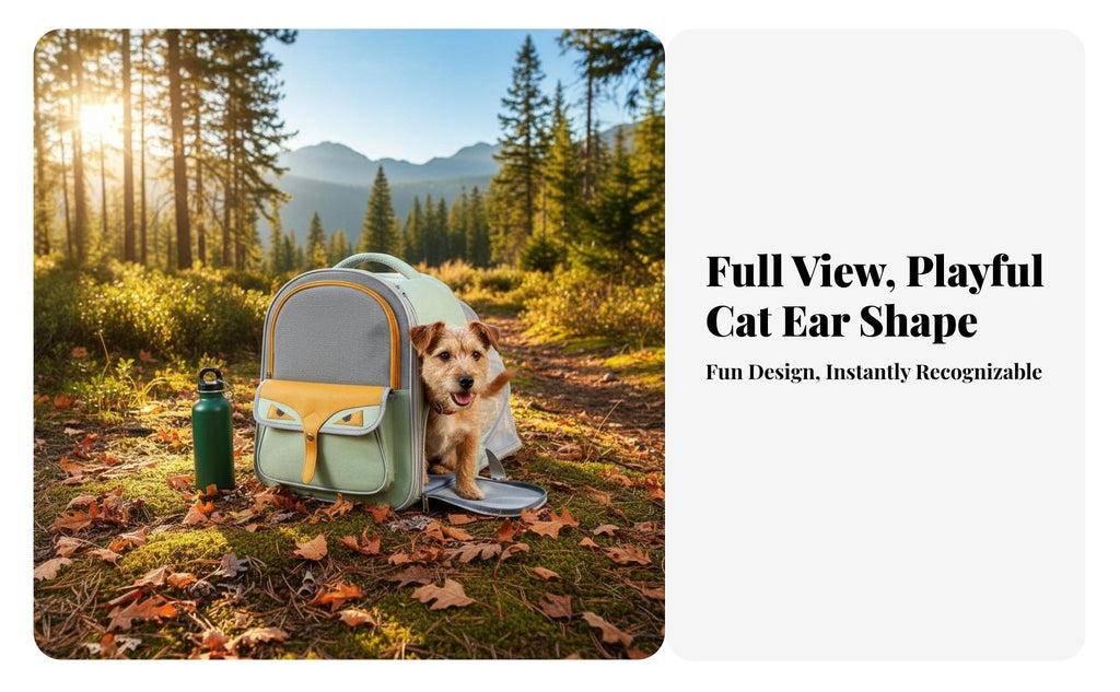 Expandable Cat Backpack Side Storage Pockets Expandable Mesh Rucksack for Hikers
