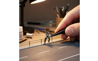 1/64 Scale Photographer Figure 3D Printed Resin Miniature Scene Figurine
