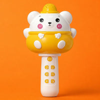 Kids Karaoke Audio Device Portable Bluetooth Karaoke Mic Easy to Use