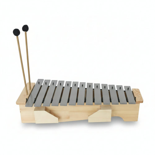 13 Tone Xylophone Tuned Keys Percussion Instrument Portable