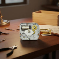 Melody Box Mechanism Central Component No Batteries Required centerRotating