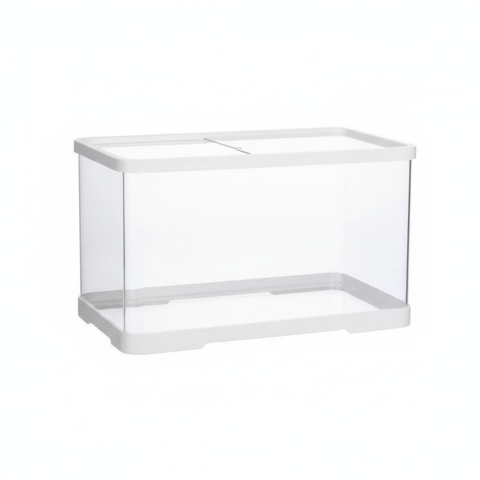 Transparent Reptile Habitat Easy Clean Acrylic Arachnid Enclosure Ventilated Gecko Enclosure for Desktop