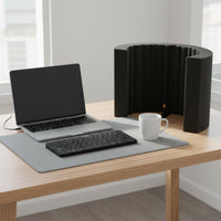 Audio Recorder Isolation Barrier Lightweight Mic Reflection Filter Foldable