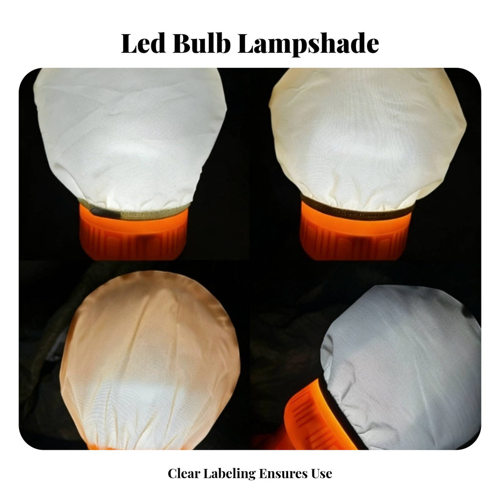 Glare-Reducing Lamp Cover Reusable Softener Cap Washable Lamp Shade Light Softener for Infants, Nursery, Bedside