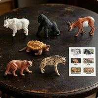Wild Creature Playset Safe Realistic Creature Model PVC for Classroom, Playroom