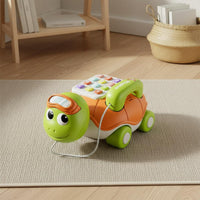 Turtle Phone Toy Bright Colors Turtle Music Phone Fine Movement Skills