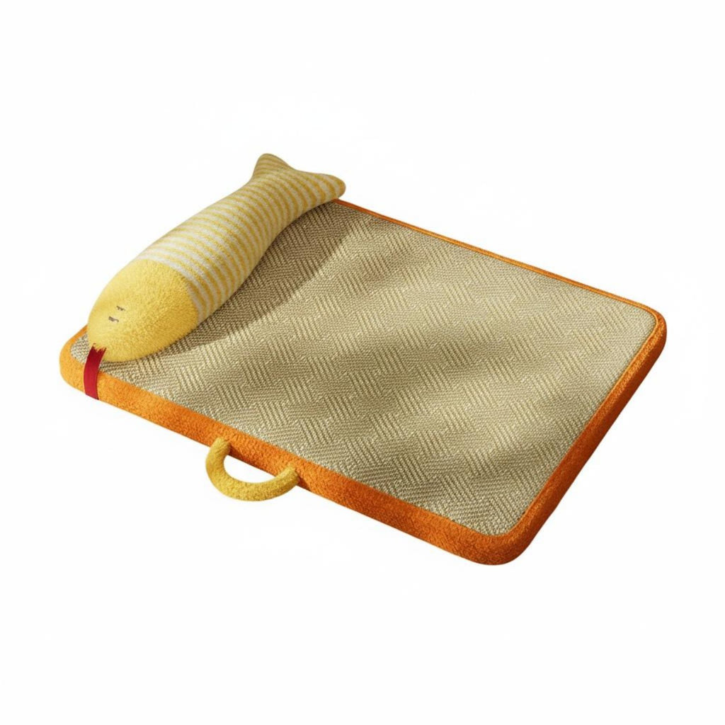 Pet Cooling Mat Breathable Cooling Pet Mat Non-Slip Bottom for Cats, Hot Weather