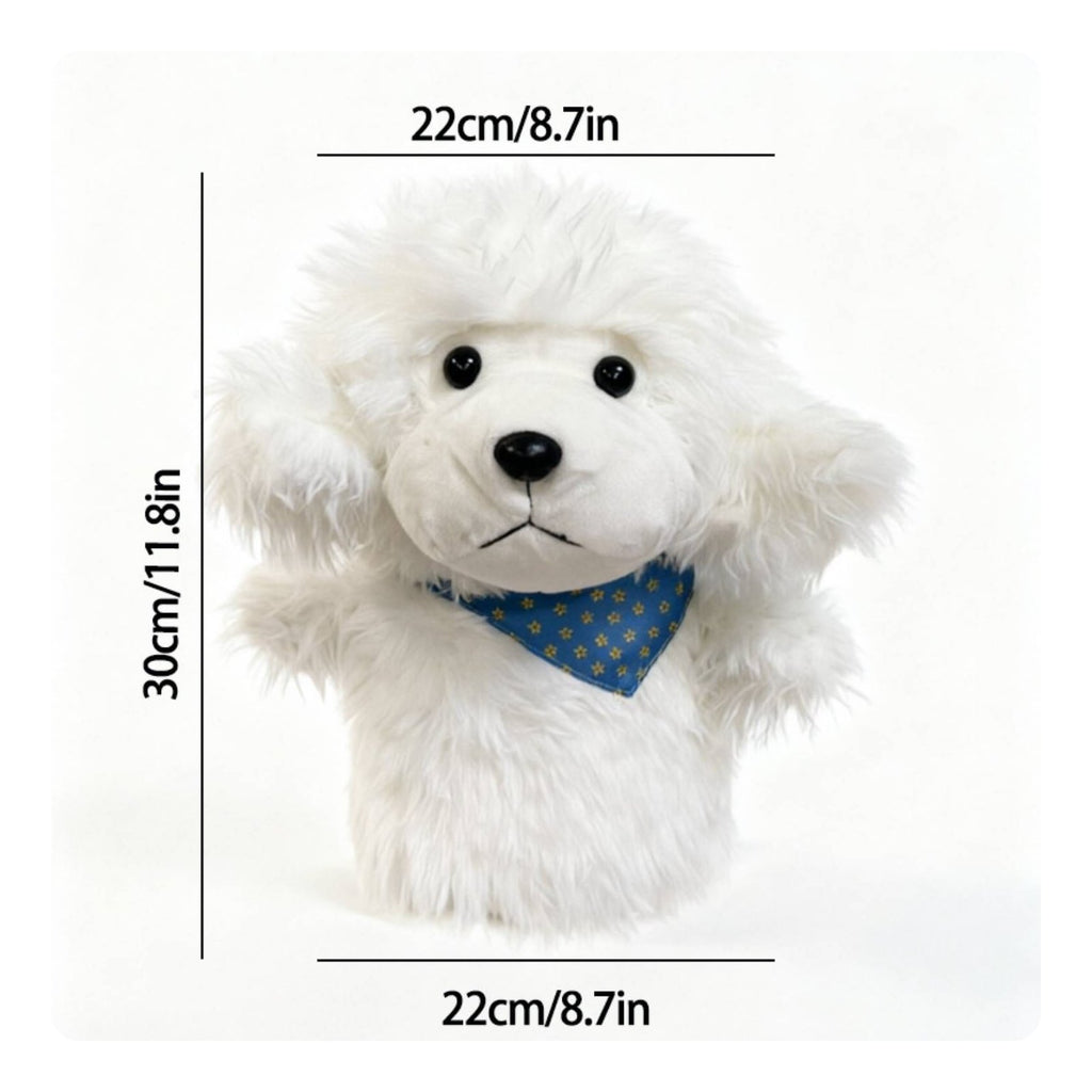 Teddy Dog Golf Headcover Cartoon Design Fuzzy Dog Headcover Good Gift Idea