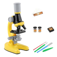 Kids Science Microscope STEM Learning Children's Microscope Set LED Light