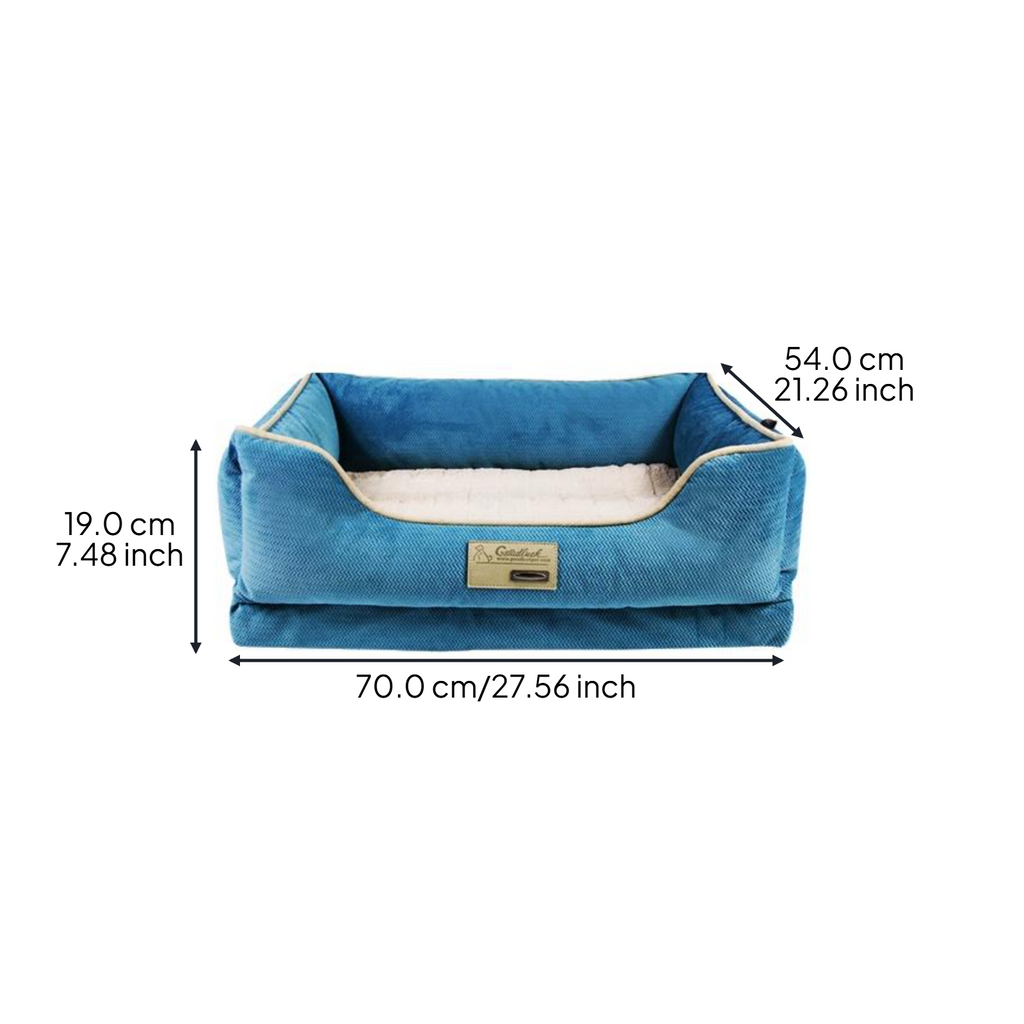 Orthopedic dog bed with comfort