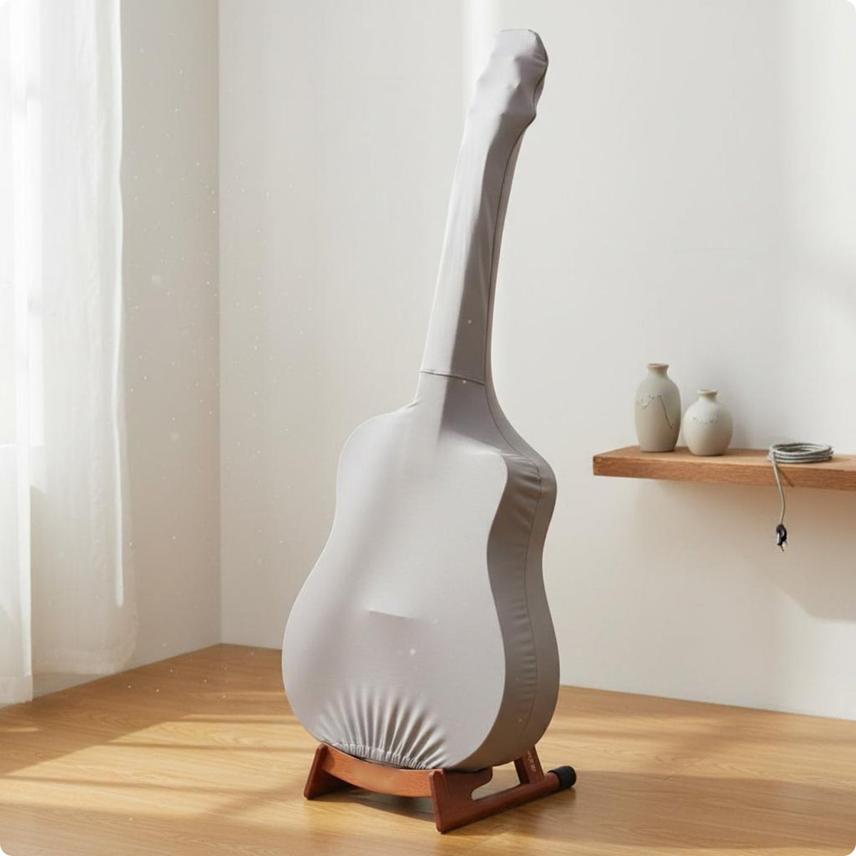 Elastic Guitar Cover Soft Material Guitar Dust Cover Elegant Design