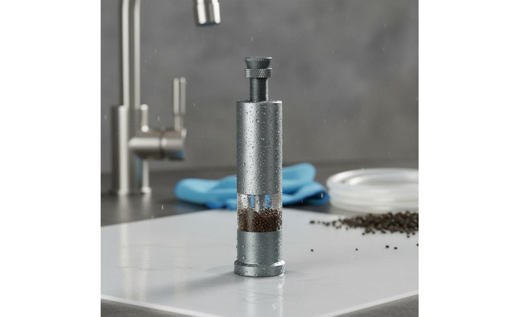 Mini Visible Aquatic Food Feeder Easy to Use Handheld Aquarium Feeder Matte