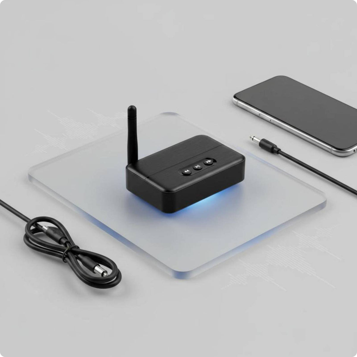 NFC Bluetooth Audio Receiver Hands-Hands-off Calls AUX RCA Bluetooth Adapter