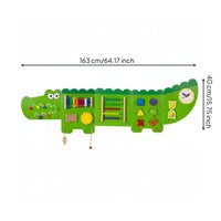 3 Pieces Wall Mounted Interactive Board Early Learning for Kindergarten