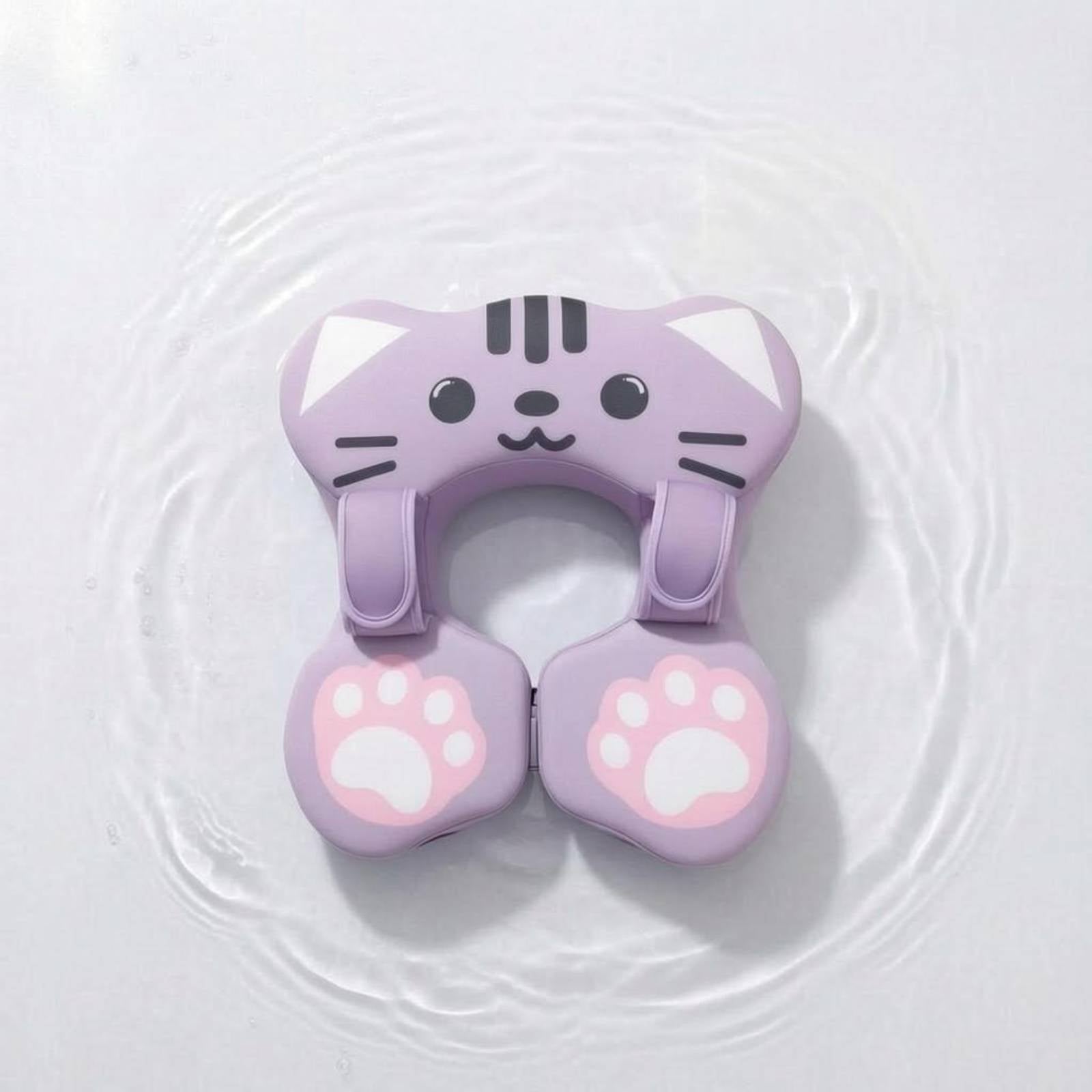 Underarm Baby Buoy Soft 3D Material Baby Swim Buoy Band Violet for Toddlers