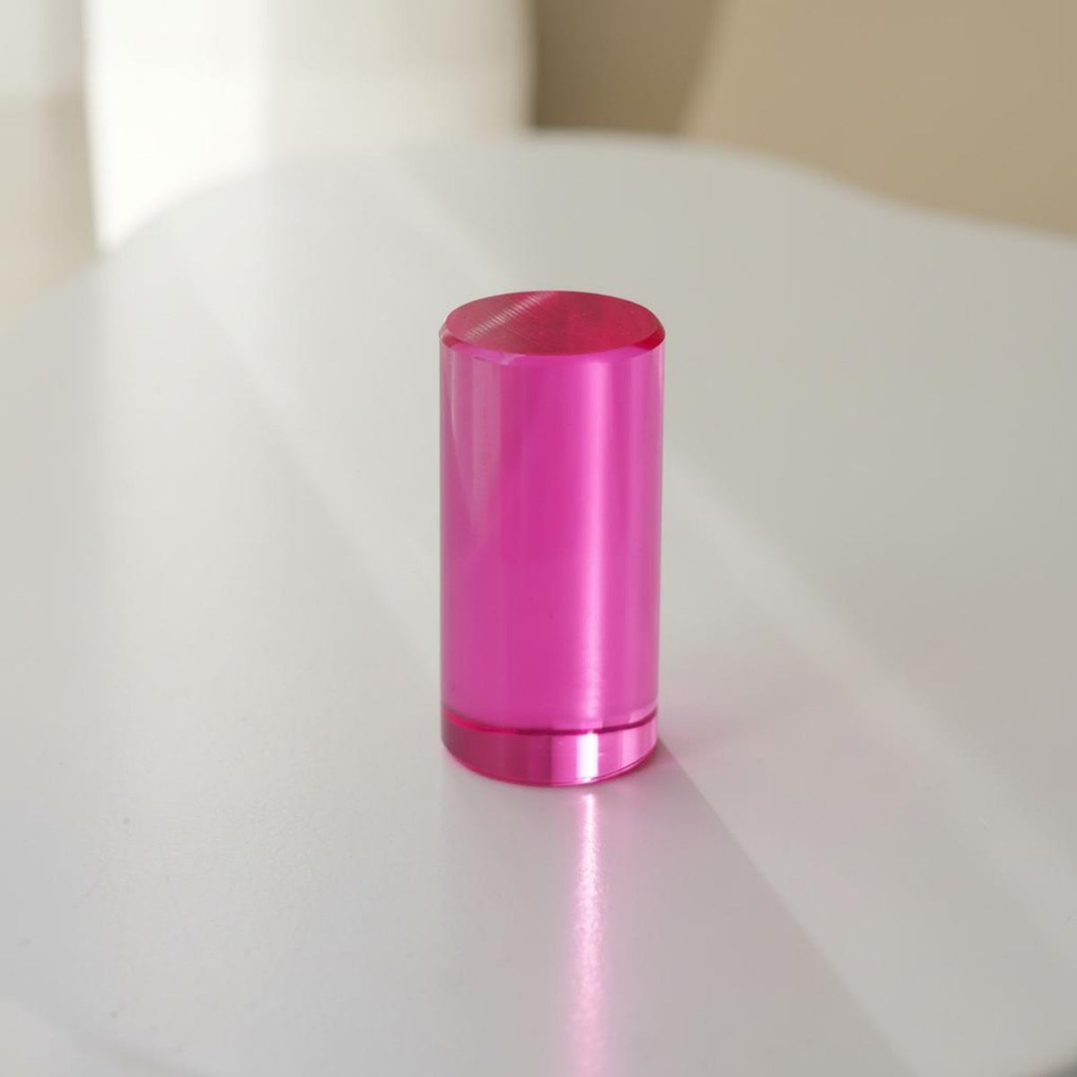 Acrylic Cylinder Block Early Learning Transparent Stacking Cylinder Bright Colors Stacking Blocks for Preschoolers, Young Children, Playroom
