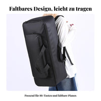 88-Key Keyboard Case 2-Way Carry Design 88 Key Keyboard Case for Gigs, Musicians