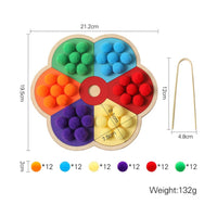 Color Sorting Toy Set Hands-On Training Fine Movement Skills Toy for Children