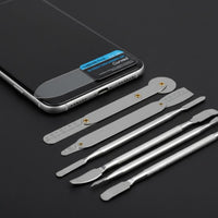6 Pieces Metal Spudger Kit Versatile Electronics Tool Kit Double-Ended