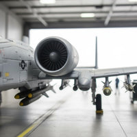 A-10 Thunderbolt II Simulation Flying Edition Die-Cast Fighter Plane