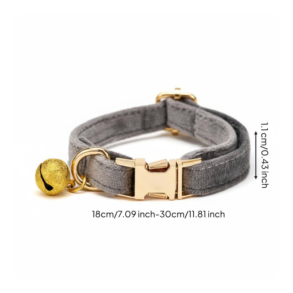 Soft Cat Collar Adjustable Size Pet Accessory for Cats, Small Dogs