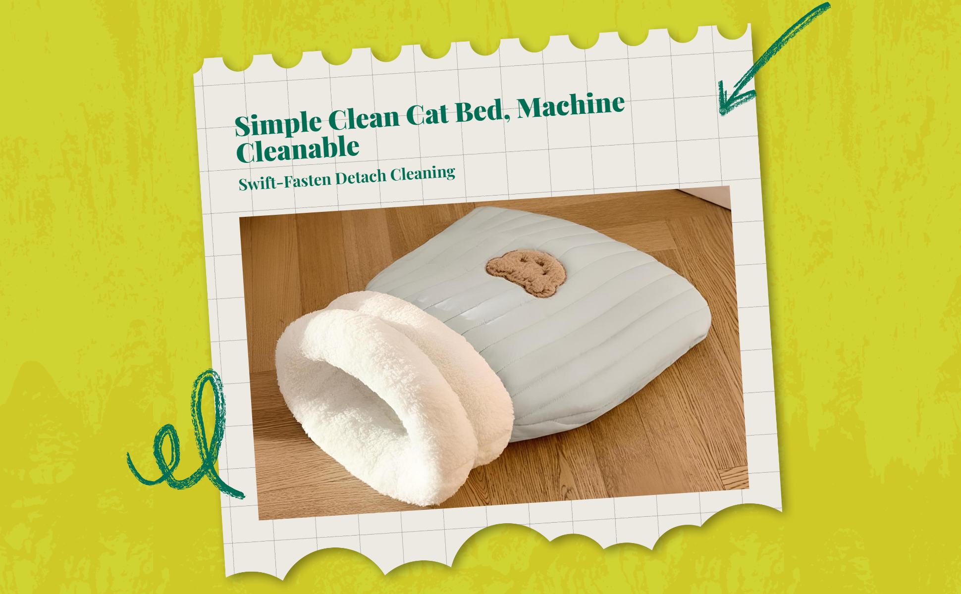 Cat Cave Bed Cozy Indoor Sanctuary Warm Winter Sleeping Bag