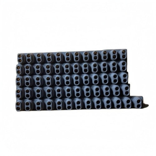 10 Pieces Conductive Rubber Strip Ribbed Computer Parts Long Narrow
