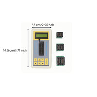 IC Tester Control Buttons Electronic Test Equipment 40-Pin ZIF Socket