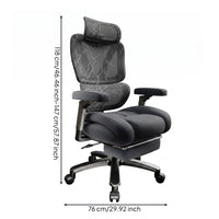 Ergonomic Mesh Office Chair Sturdy-Duty High Spine Mesh Chair 4D Armrests