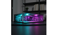 1:64 Neo-Futuristic Parking Garage Diorama DIY Assembly Underground Garage Scene Model Hobby Supply for Collectors, Hobbyists