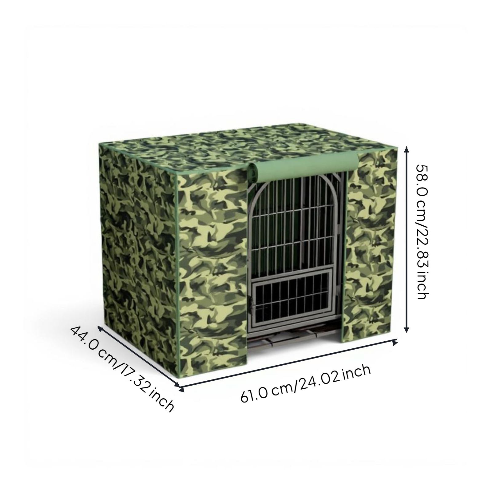 Waterproof Outdoor Dog Kennel Cover, Windproof, Insulated