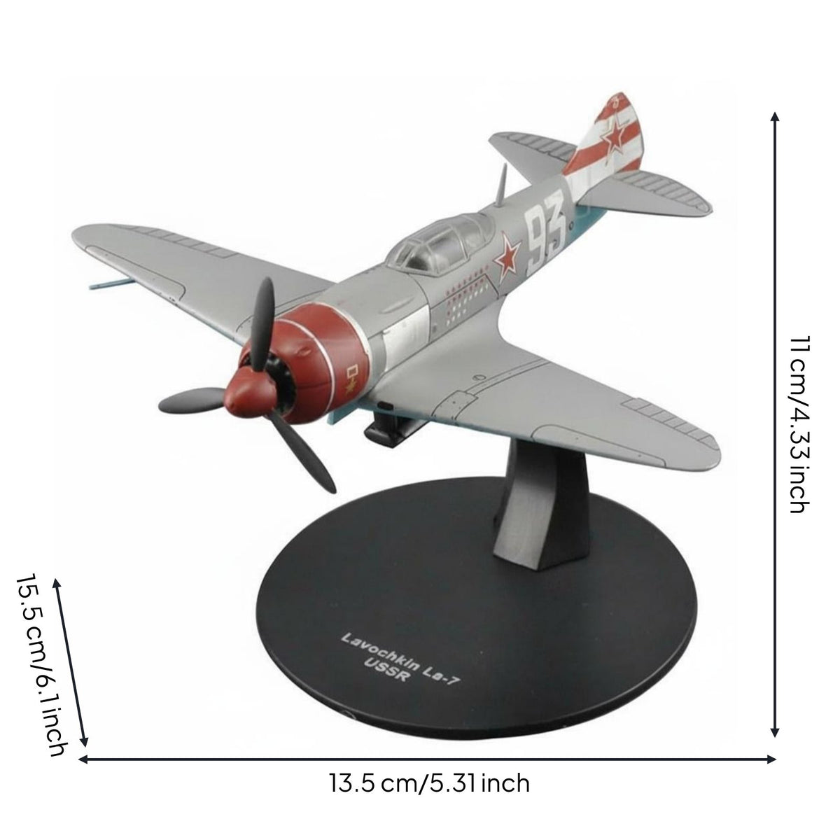 Display Plane Model Painted Feature Metal Airplane Model Realistic Details