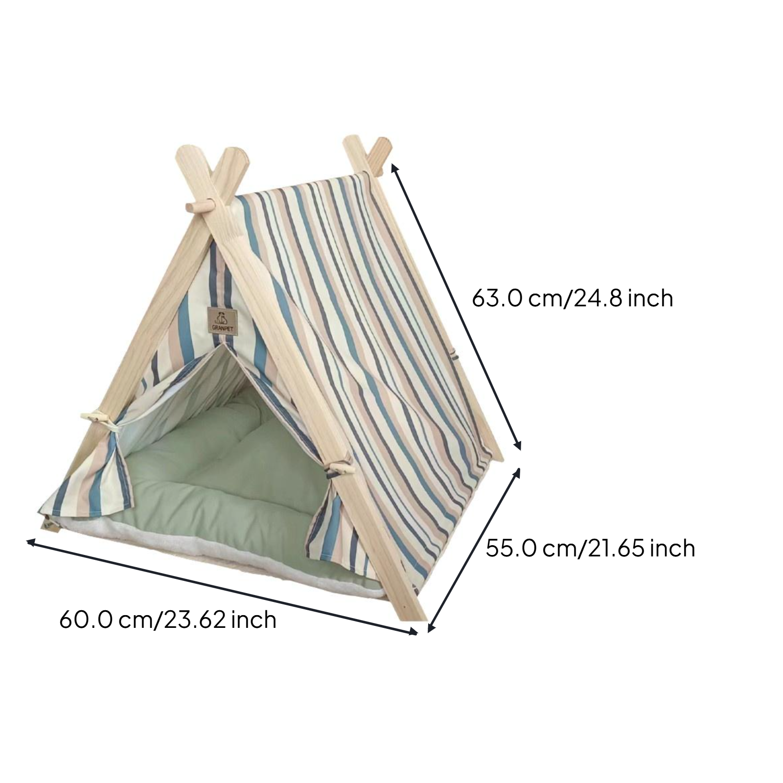 Cat tent bed: breathable privacy